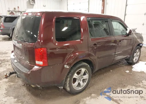 2014 Honda Pilot Ex-L from USA, damaged, VIN 5FNYF4H57EB029934